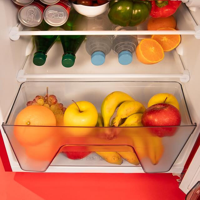 Cecotec Frigo Bolero Coolmarket 2D Rosso