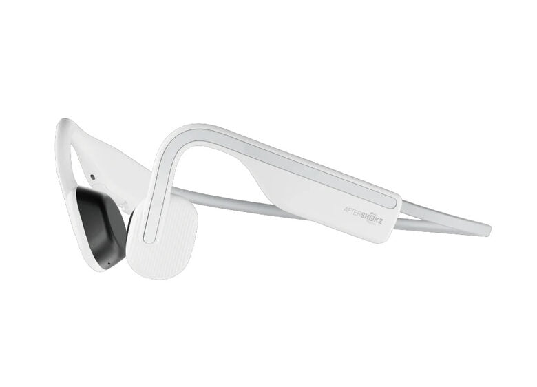 SHOKZ OpenMove Auricolare Wireless A clip, Passanuca Musica e Chiamate USB tipo-C Bluetooth Bianco
