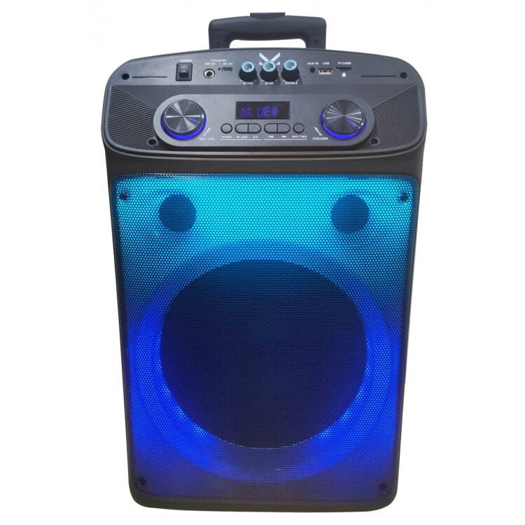 New Majestic Flame T55 Sistema PA trolley 40 W Nero