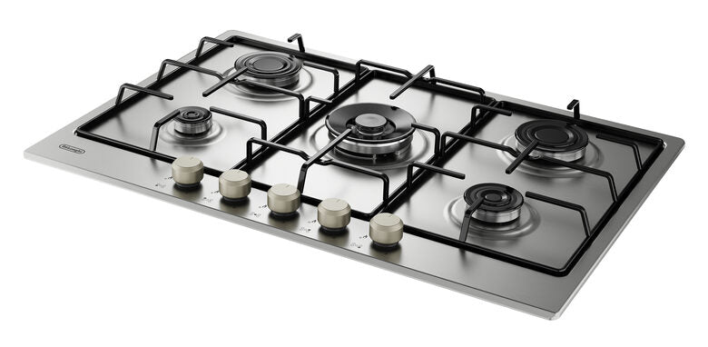 De Longhi Piano Cottura 5 Fuochi YLG 75 F 75cm Inox
