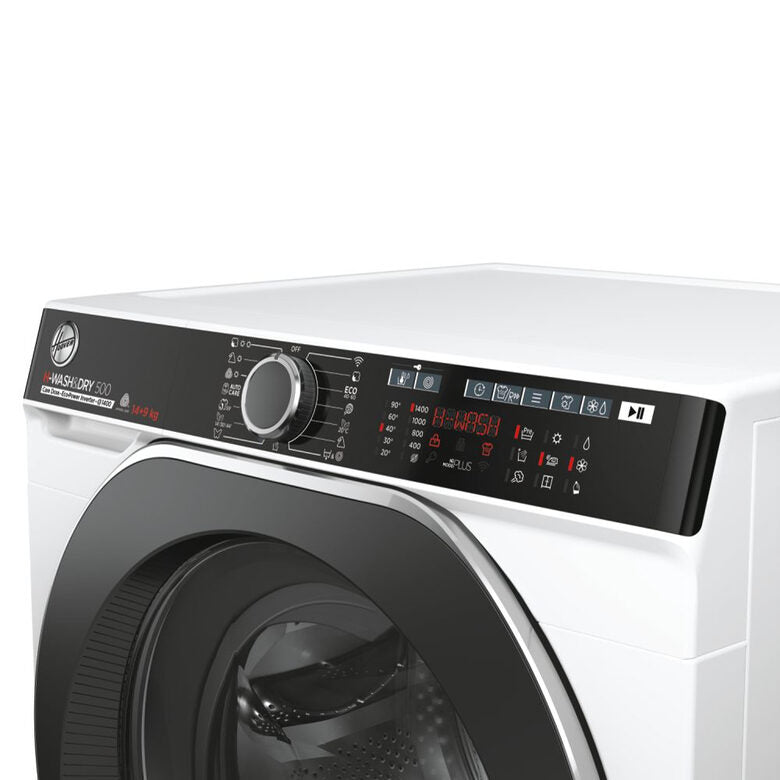 Hoover H-WASH&DRY 500 lavasciuga Libera installazione Caricamento frontale Bianco F