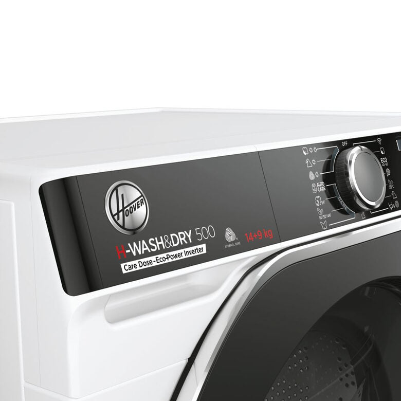 Hoover H-WASH&DRY 500 lavasciuga Libera installazione Caricamento frontale Bianco F