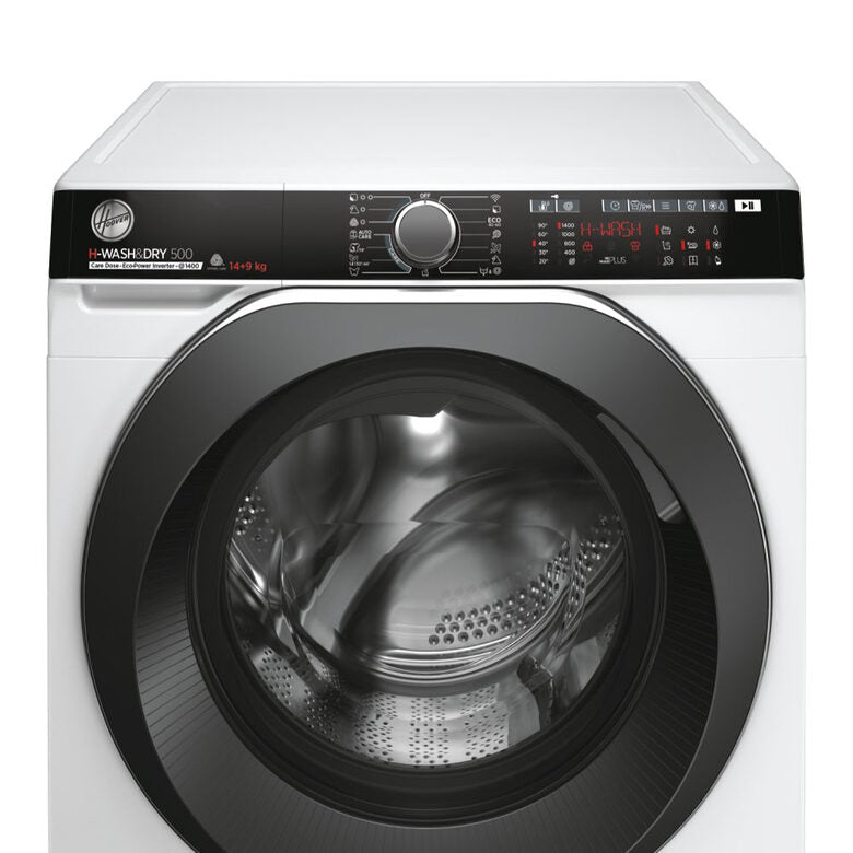 Hoover H-WASH&DRY 500 lavasciuga Libera installazione Caricamento frontale Bianco F