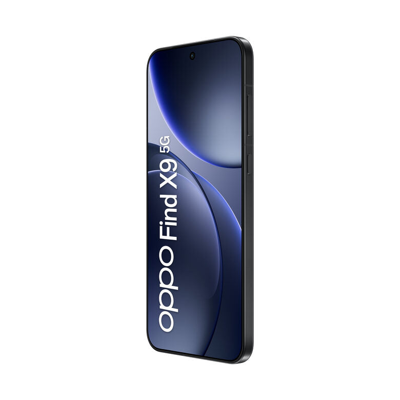 OPPO Find X9 5G AI Smartphone, Tripla Fotocamera 50+50+50MP, Selfie 32MP, Display 6.59” 120HZ AMOLED 1.5K, 7025mAh, RAM 12GB(Esp4GB/8GB/12GB)+ROM 512GB, [Versione Italia], Space Black