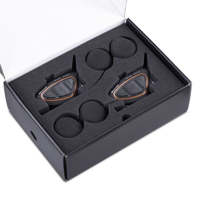 Midland BTX1 PRO TWIN interfono da moto 2 canali 300 m Nero
