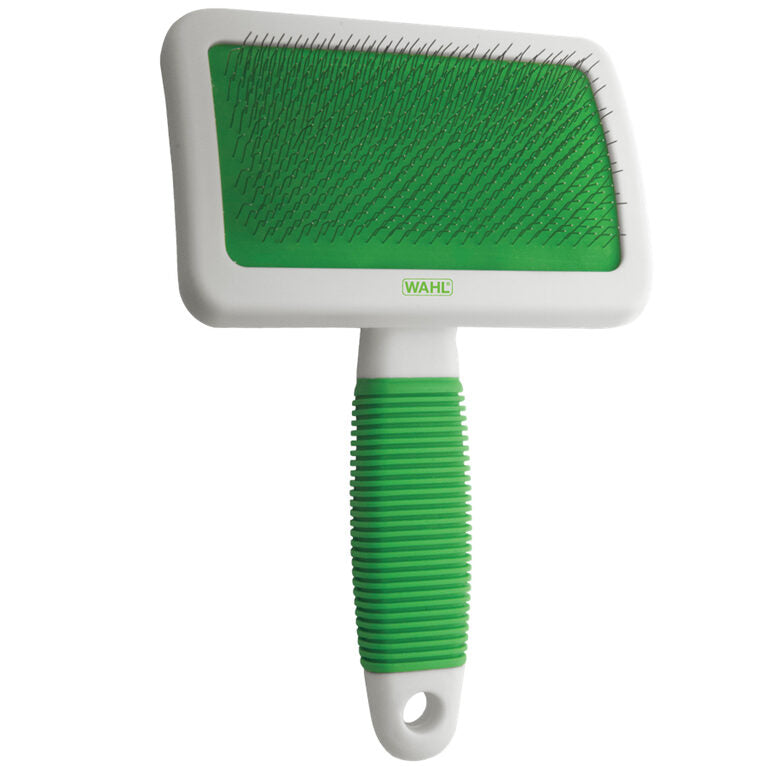 Wahl 858456-016 pettine e spazzola per animali Verde, Bianco Cane