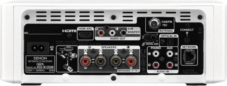 Denon RCDN12 dab Sistema HiFi CD Usb Radio