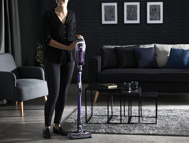 Rowenta X-Force RH9639 XFORCE FLEX 8.60 Allergy, Scopa Ricaricabile, Aspirapolvere con Tubo Flessibile per raggiungere ogni punto, Aspira fino a 35 minuti, Batteria Removibile, Kit Allergy