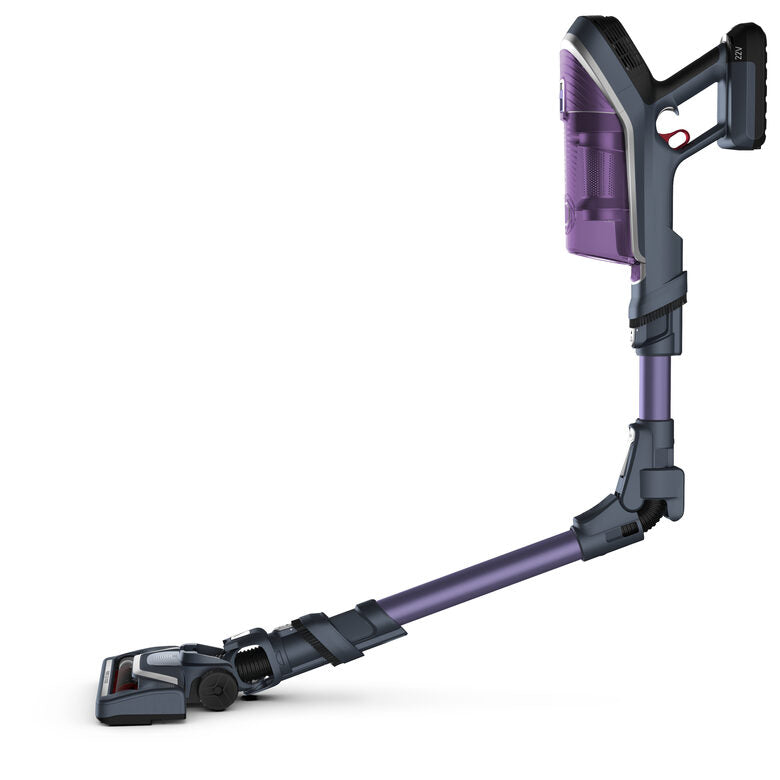 Rowenta X-Force RH9639 XFORCE FLEX 8.60 Allergy, Scopa Ricaricabile, Aspirapolvere con Tubo Flessibile per raggiungere ogni punto, Aspira fino a 35 minuti, Batteria Removibile, Kit Allergy