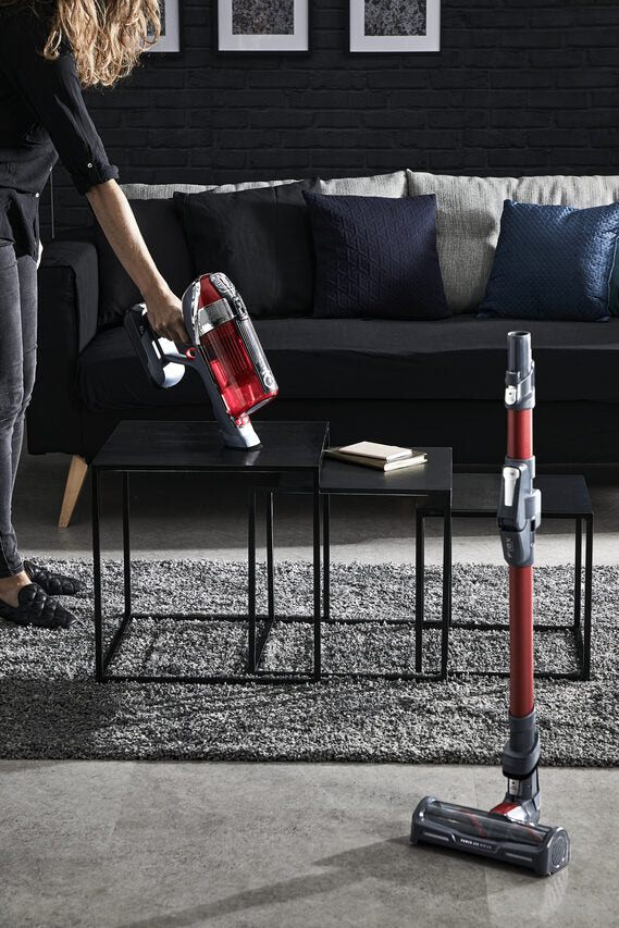 Rowenta X-Force RH9879 XFORCE FLEX 11.60 Animal Care, Scopa Ricaricabile, Aspirapolvere con Tubo Flessibile per raggiungere ogni punto, Motore Digitale, 130 Air Watt di potenza, Aspira 45 mi