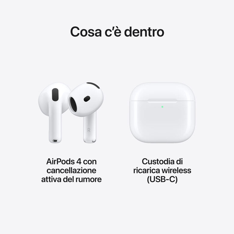 Apple AirPods 4 con Active Noise Cancellation