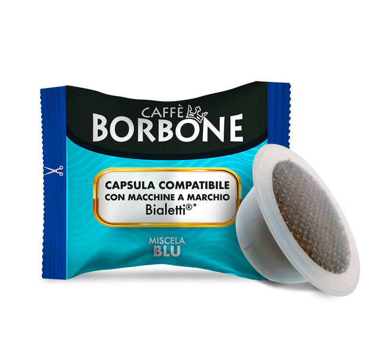 Caffè Borbone Miscela BLU Compatibile Con Bialetti Capsule caffè 100 pz