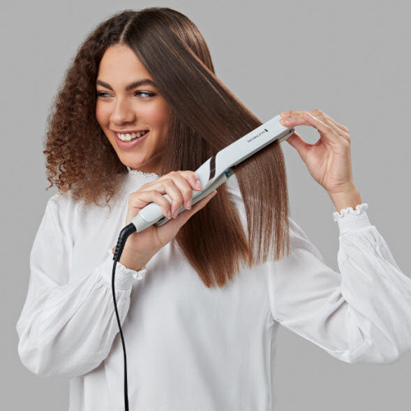 Remington S9001 Piastra per capelli Caldo Bianco 3 m