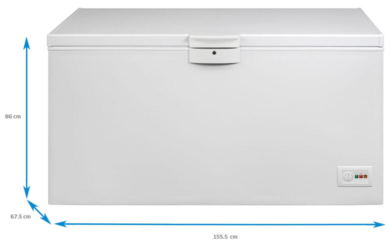 Beko HSA37540N frigorifero e congelatore commerciali Congelatore a pozzo 350 L Libera installazione