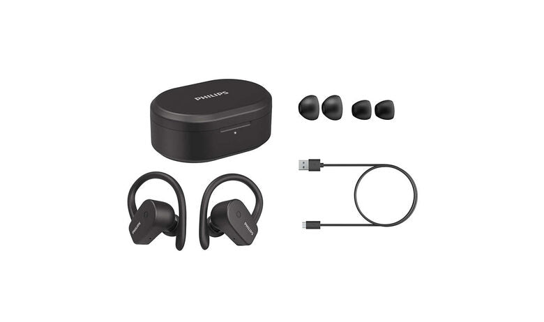 Philips TAA5205BK/00 cuffia e auricolare Wireless A clip, In-ear Sport Bluetooth Nero
