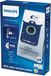 Philips s-bag 4 sacchetti per aspirapolvere