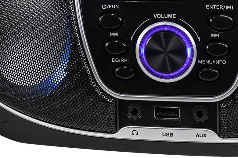 Trevi STEREO PORTATILE BOOMBOX CD DAB DAB+ USB WIRELESS AUX-IN CMP 588 DAB