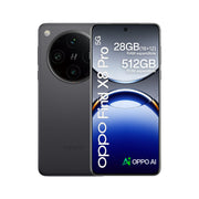 OPPO Find X8 Pro 5G AI Smartphone, Quadrupla Fotocamera 50+50+50+50MP, Selfie 32MP, Display 6.78” 120HZ AMOLED 1.5K, 5910mAh, RAM 16GB (+12GB) +ROM 512GB, [Versione Italia], Space Black