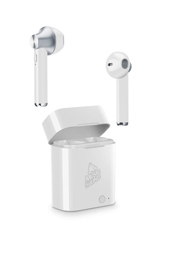 Music Sound BTMSTWS Auricolare True Wireless Stereo (TWS) In-ear Musica e Chiamate Bluetooth Bianco