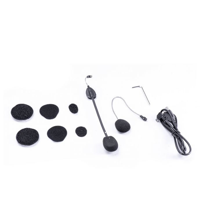 Midland BTX1 Pro Single interfono da moto 300 m Nero