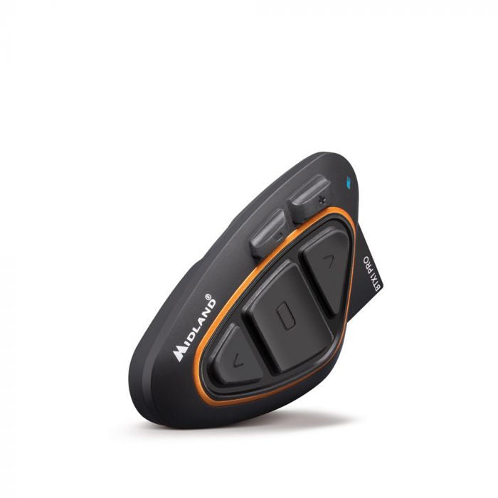 Midland BTX1 Pro Single interfono da moto 300 m Nero