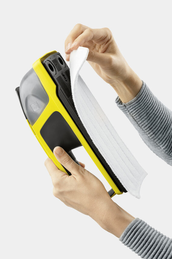 Kärcher WV 2 + KV 4 pulitore di finestra elettrico 0,1 L Nero, Giallo