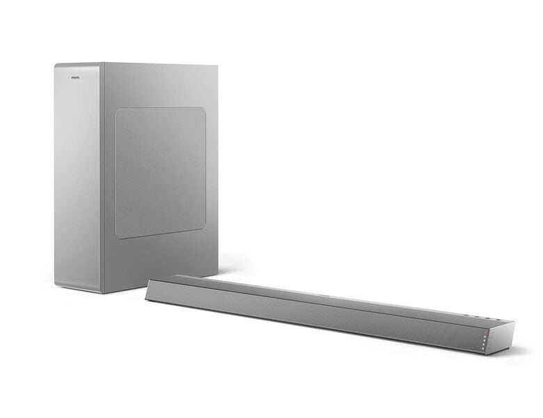 Philips TAB6405/10 altoparlante soundbar Argento 2.1 canali 140 W