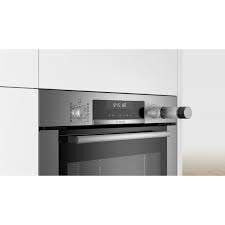 Bosch Serie 6 HRA318BS1 Forno a Incasso a vapore Media Acciaio inossidabile Pulsanti, Manopola