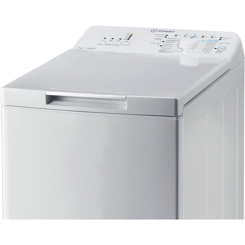 Indesit BTW L60300 IT/N lavatrice Caricamento dall'alto 6 kg 1000 Giri/min D Bianco