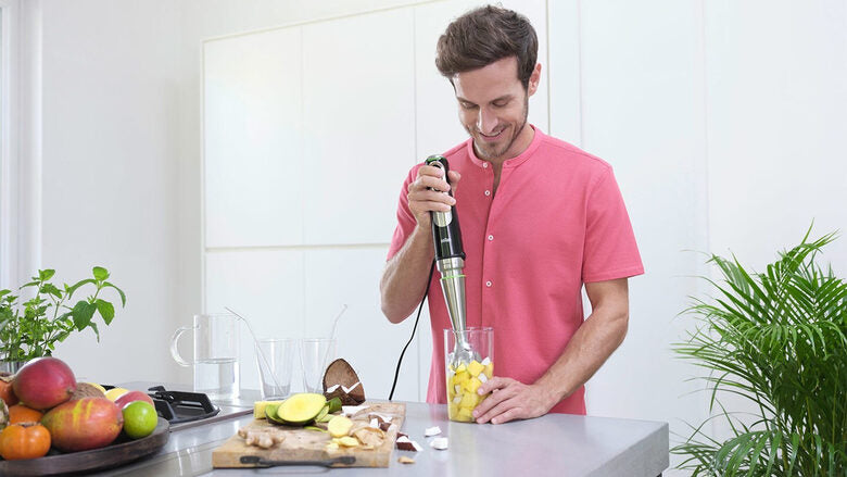 Braun MultiQuick 9 MQ 9187XLI 0,6 L Frullatore ad immersione 1200 W Nero, Stainless steel