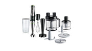 Braun MultiQuick 9 MQ 9187XLI 0,6 L Frullatore ad immersione 1200 W Nero, Stainless steel