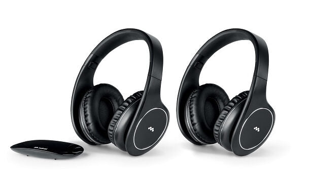 Meliconi HP Easy Digital Bundle Con cavo e senza cavo Cuffie A Padiglione Micro-USB Nero