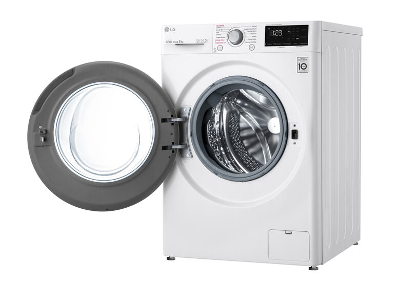 LG F4WV308S4E Lavatrice Intelligente AIDD 8kg Vapore 1400 Giri/min Carica frontale Classe C