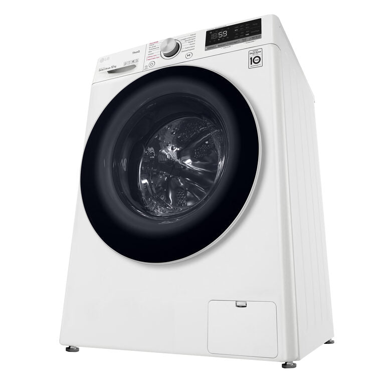 LG F4WV512S0E Lavatrice Intelligente AIDD 12kg Vapore TurboWash 1400 Giri/min Carica frontale Classe B