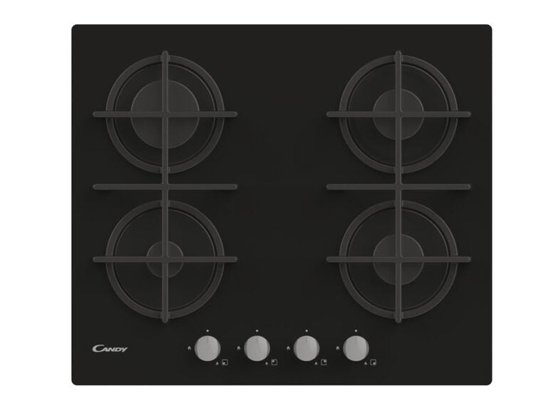 Candy CVG6B Nero Da incasso 59 cm Gas 4 Fornello(i)