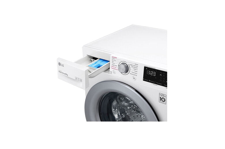 LG F4WV309S4E Lavatrice Intelligente AIDD 9kg Vapore 1400 Giri/min Carica frontale Classe B