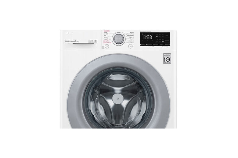 LG F4WV309S4E Lavatrice Intelligente AIDD 9kg Vapore 1400 Giri/min Carica frontale Classe B