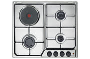 De’Longhi FFI 36 ER piano cottura Acciaio inossidabile Da incasso 58 cm Combi 4 Fornello(i)
