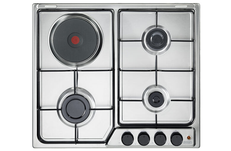 De’Longhi FFI 36 ER piano cottura Acciaio inossidabile Da incasso 58 cm Combi 4 Fornello(i)