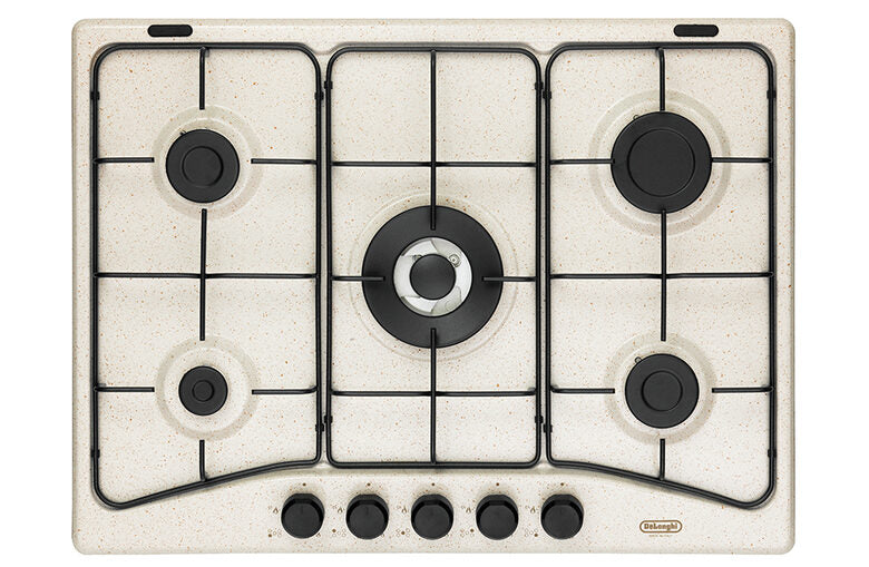 De’Longhi FFS 57 ASV piano cottura Avena Da incasso 68 cm Gas 5 Fornello(i)