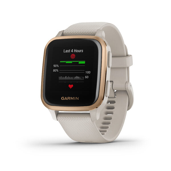 Garmin Venu SQ Music 3,3 cm (1.3") 33 mm Rose Gold GPS (satellitare)