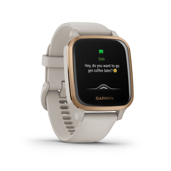 Garmin Venu SQ Music 3,3 cm (1.3") 33 mm Rose Gold GPS (satellitare)
