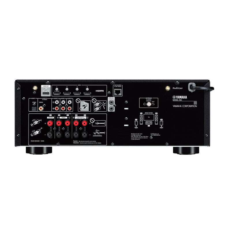 Yamaha RX-V4A 5.2 canali Surround Compatibilità 3D Nero