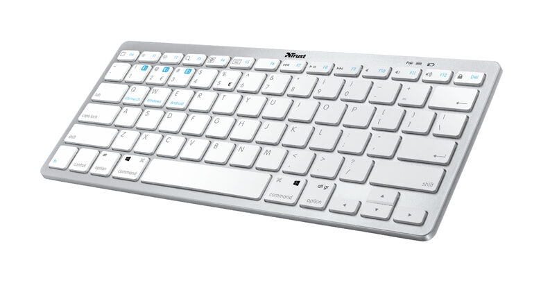 Trust Nado Bluetooth Wireless tastiera QWERTY Italiano Bianco