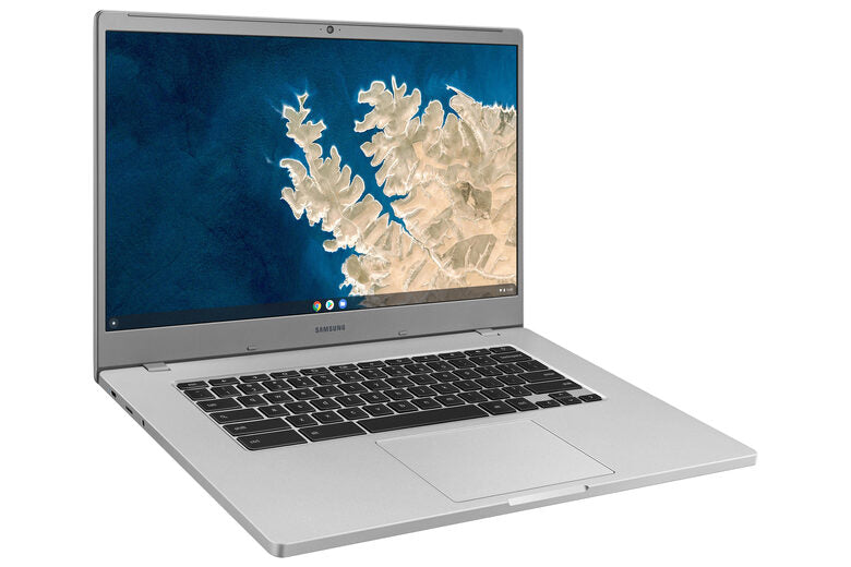 Samsung Chromebook 4+ 39,6 cm (15.6") Full HD Intel® Celeron® 4 GB LPDDR4-SDRAM 64 GB eMMC Wi-Fi 5 (802.11ac) Chrome OS Argento