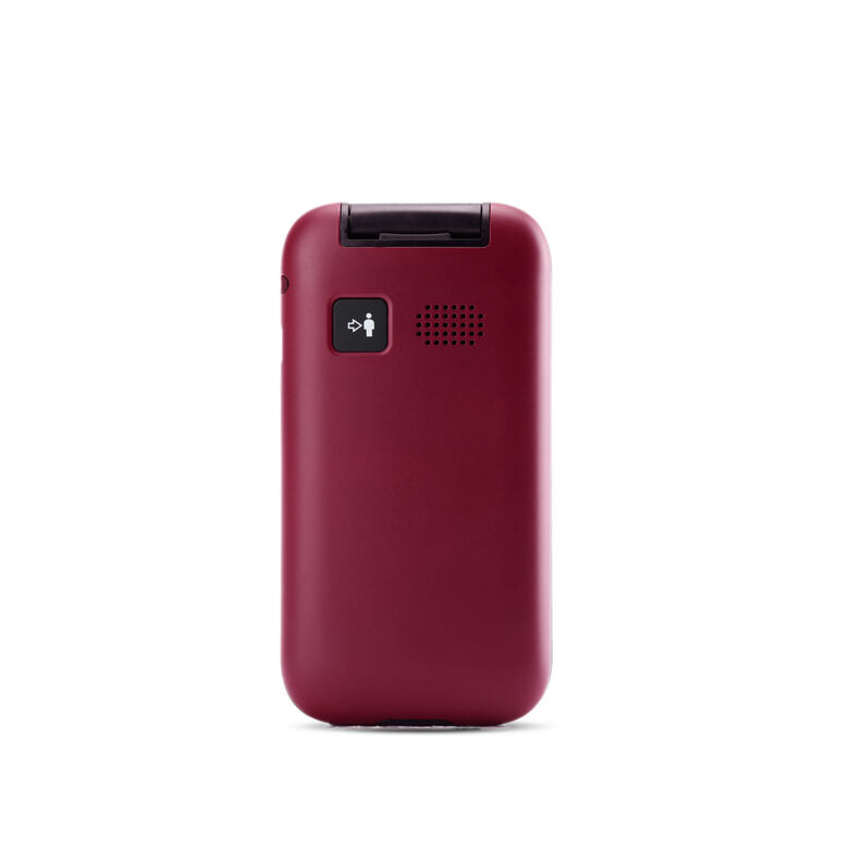 Panasonic KX-TU400EXR - Cellulare facilitato, rosso