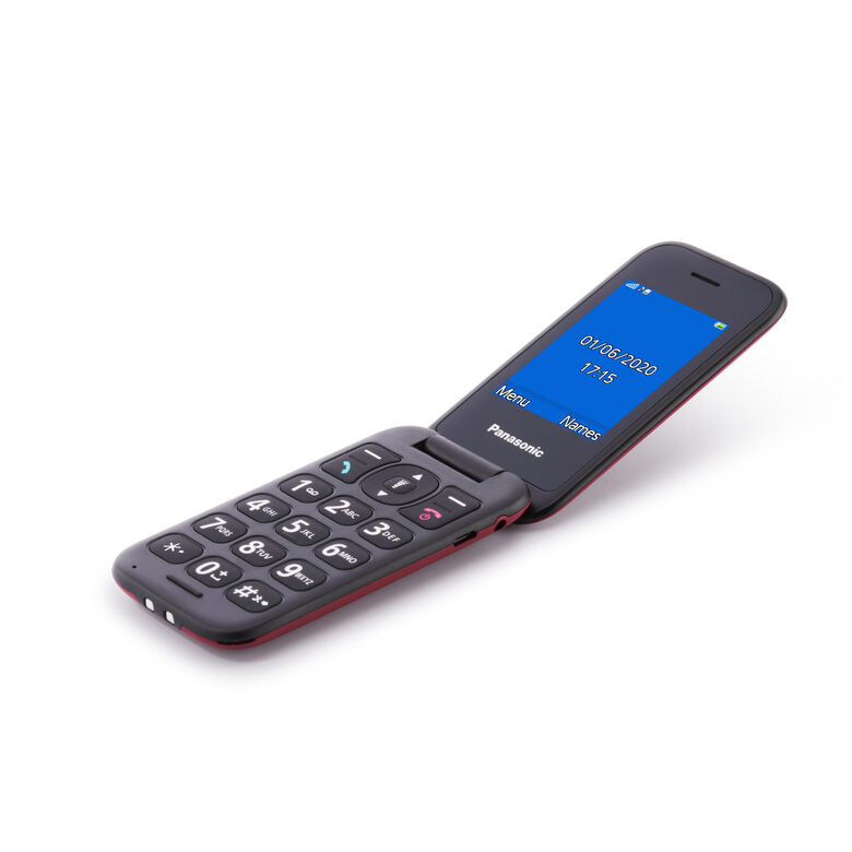 Panasonic KX-TU400EXR - Cellulare facilitato, rosso