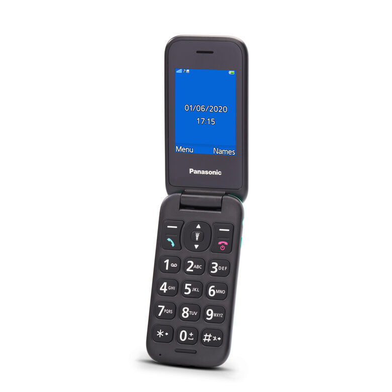 Panasonic KX-TU400 Telefono per anziani, menta