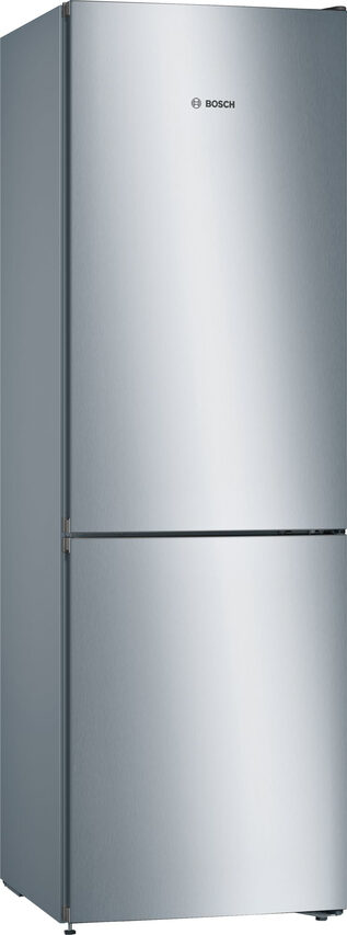 Bosch Serie 4 KGN36VLED frigorifero con congelatore Libera installazione 326 L E Acciaio inossidabile