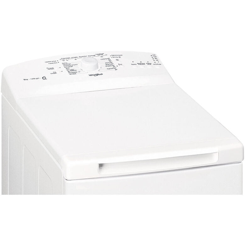 Whirlpool TDLR 6230L IT/N lavatrice Caricamento dall'alto 6 kg 1200 Giri/min D Bianco